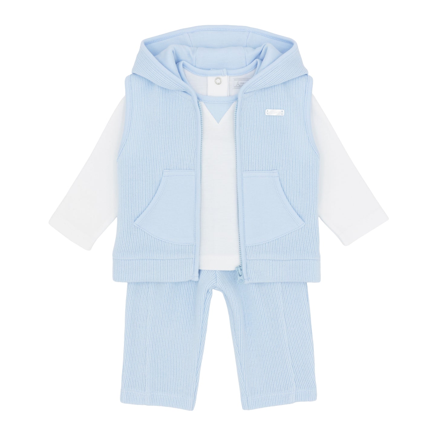 Amore Boys Winter Knitted Rib Three Piece Set AM0129