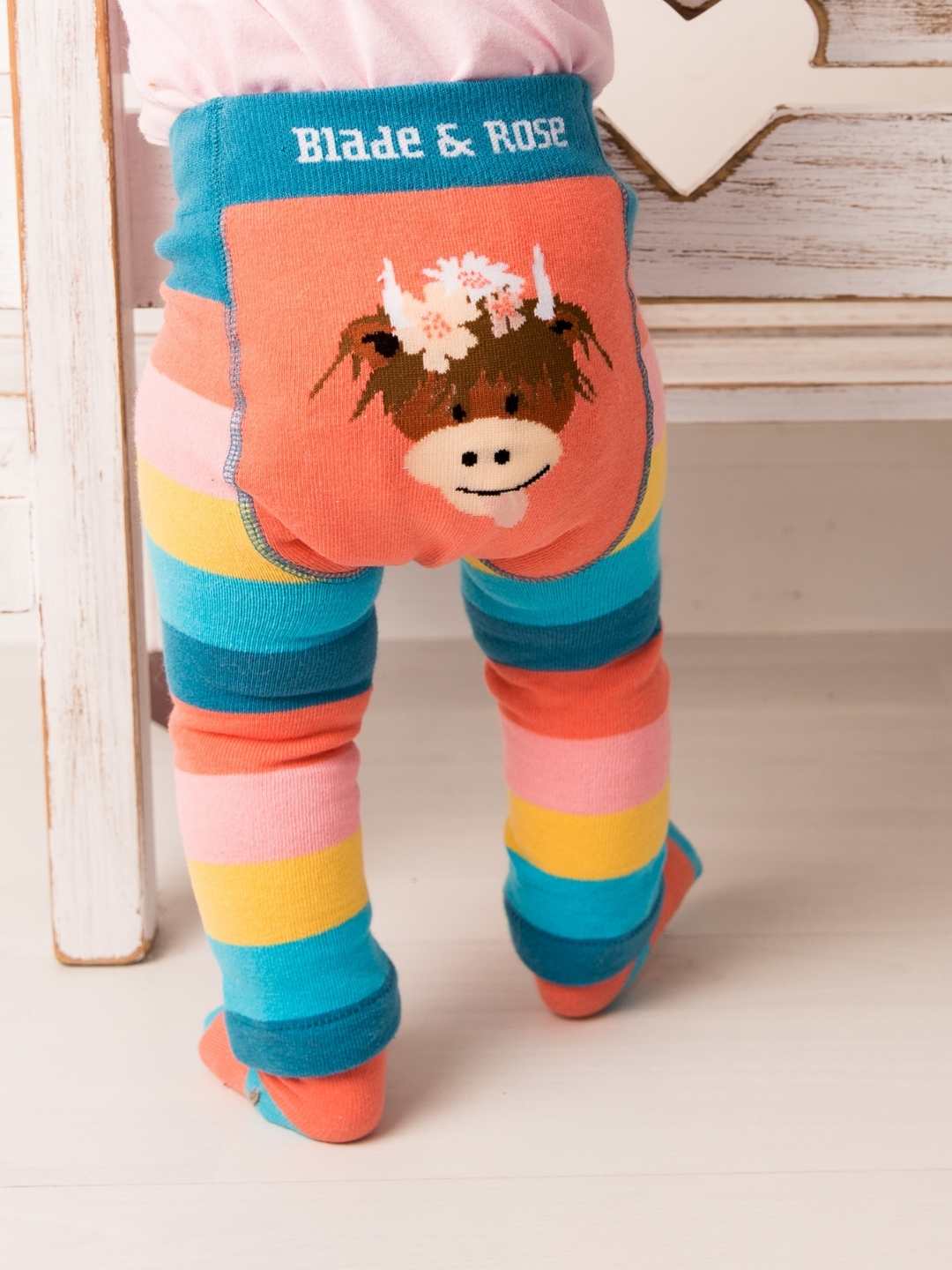 Blade & Rose Bonnie The Highland Cow Leggings