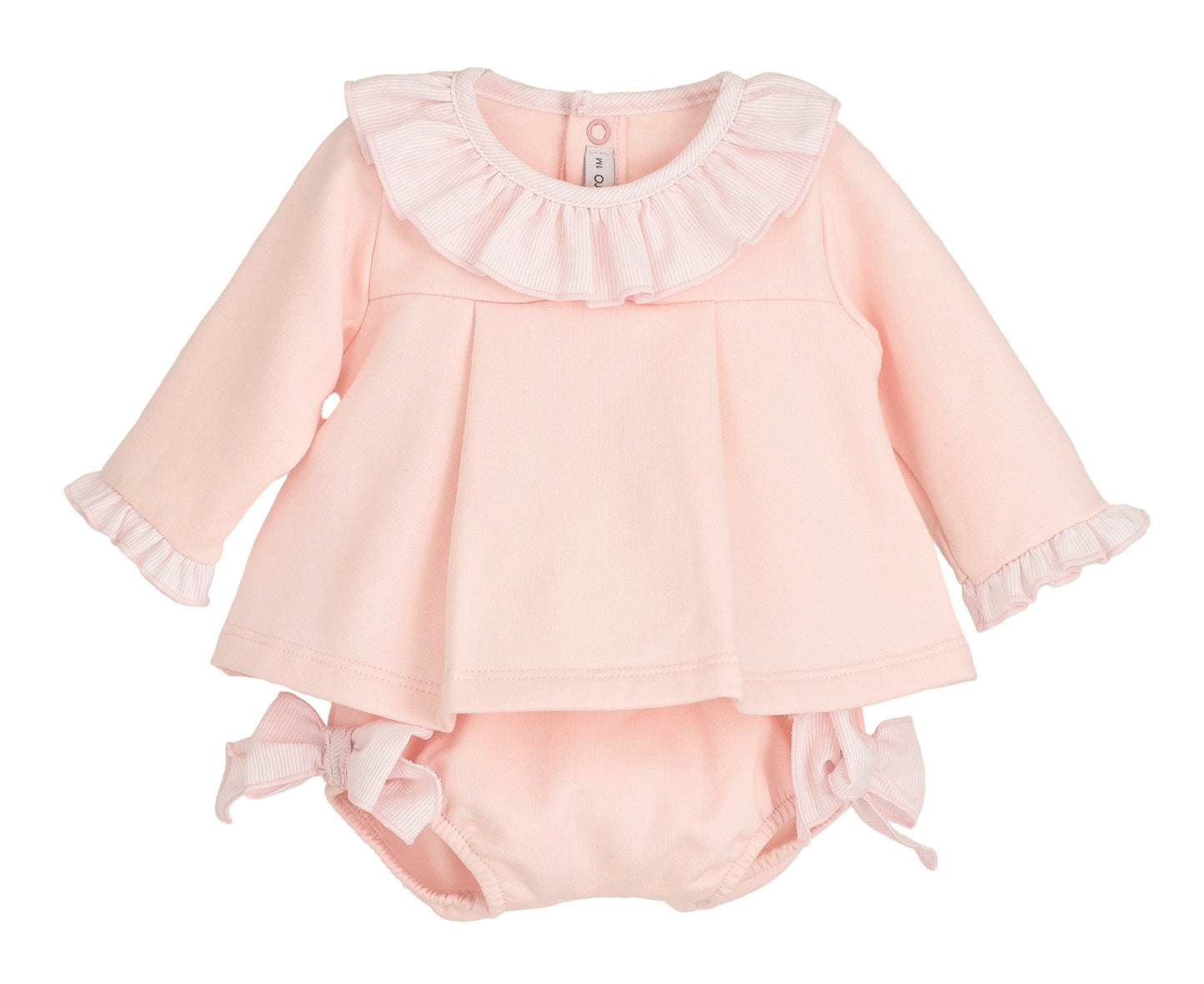 Calamaro Baby Bloomer Set Lechebe Pink 11172