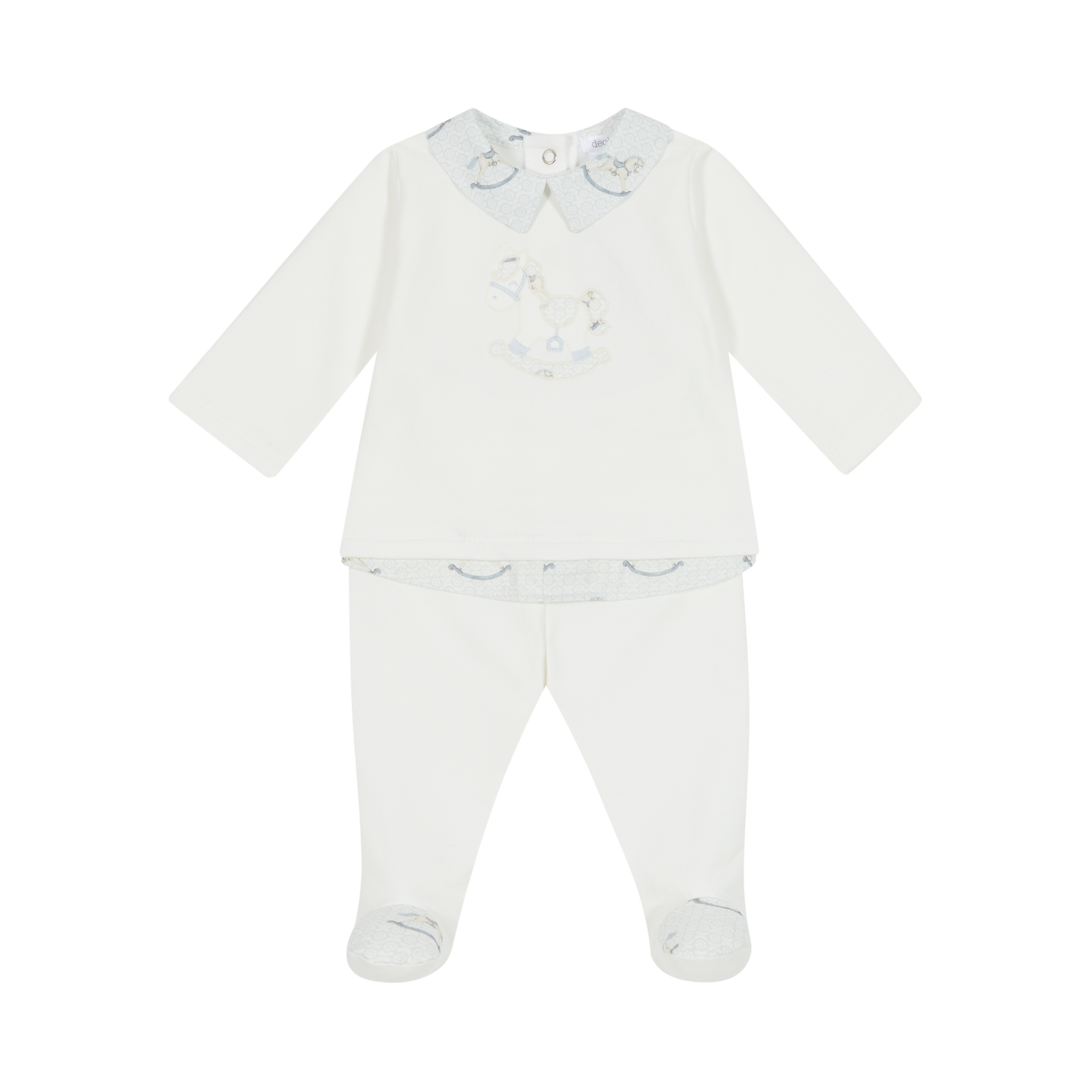 Deolinda Winter Boys Two Piece Set Florence Baby Blue DB124201