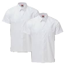 David Luke Boys Eco Short Sleeve Shirt Two Pack DL81