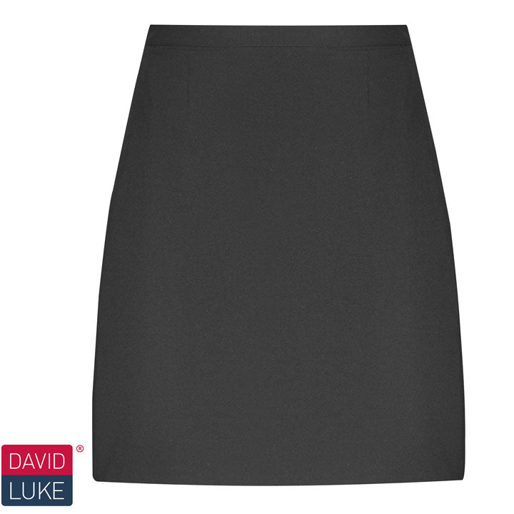 David Luke Straight School Skirt Senior Black 969