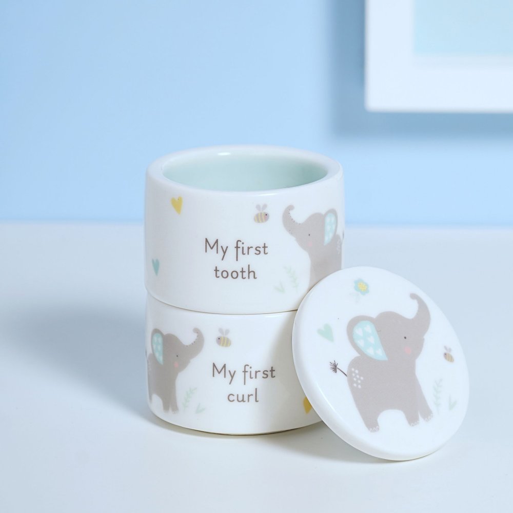 Hello Baby Tooth And Curl Box Blue