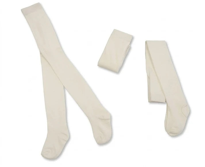 Nursery Time Baby Cotton Tights Cream