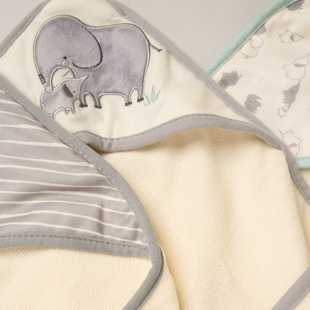 Rock A Bye Baby Boutique Elephant Six Piece Towel Set G12283