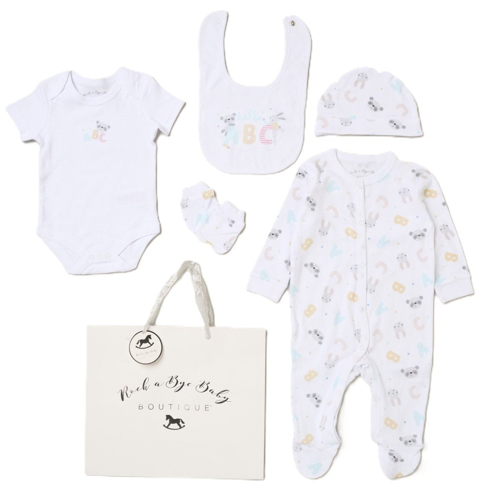 Rock A Bye Baby Boutique Five Piece Gift Set ABC H12777