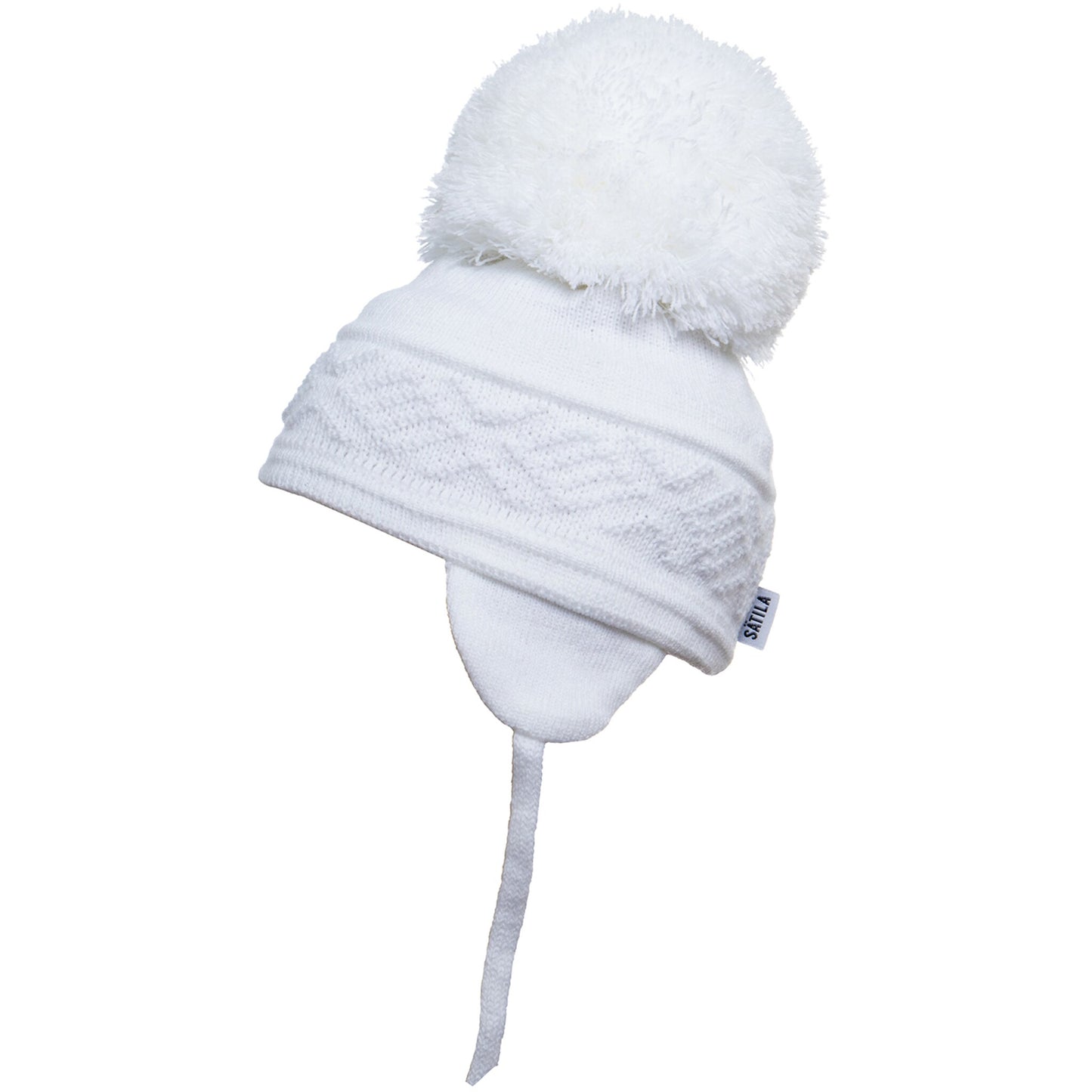 Sätila Pom-pom Hat Malva White