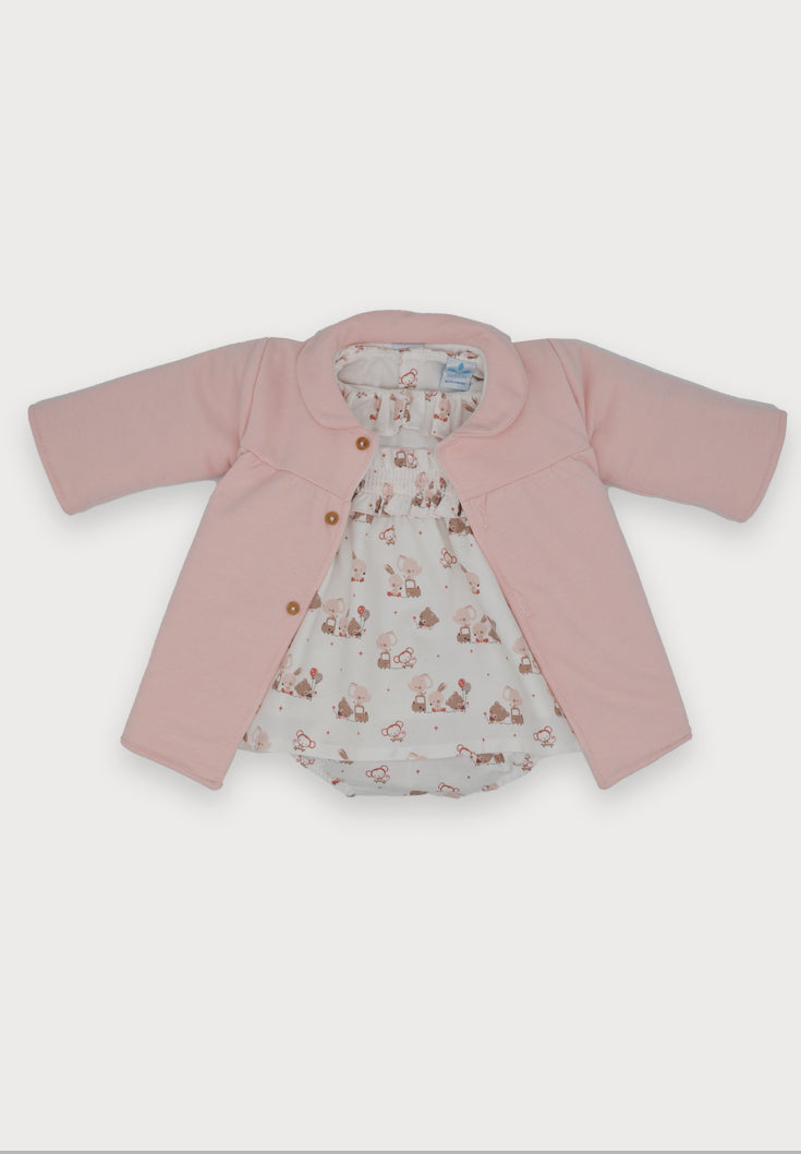 Sardon Spanish Winter Three Piece Coat And Dress Set Cecila 024CB-606