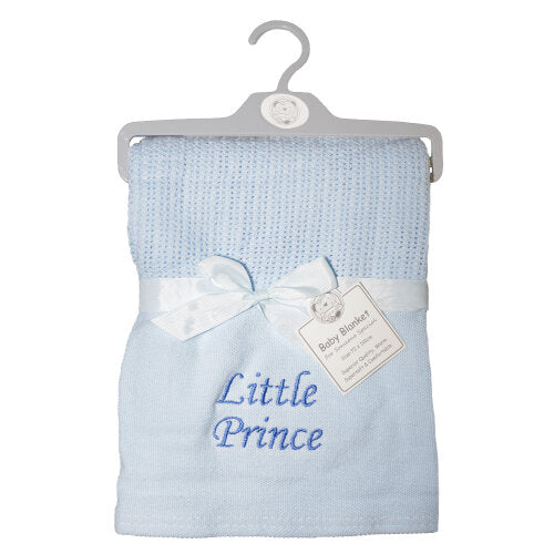 Snuggle Baby Cellular Little Prince Blanket BW112-1045