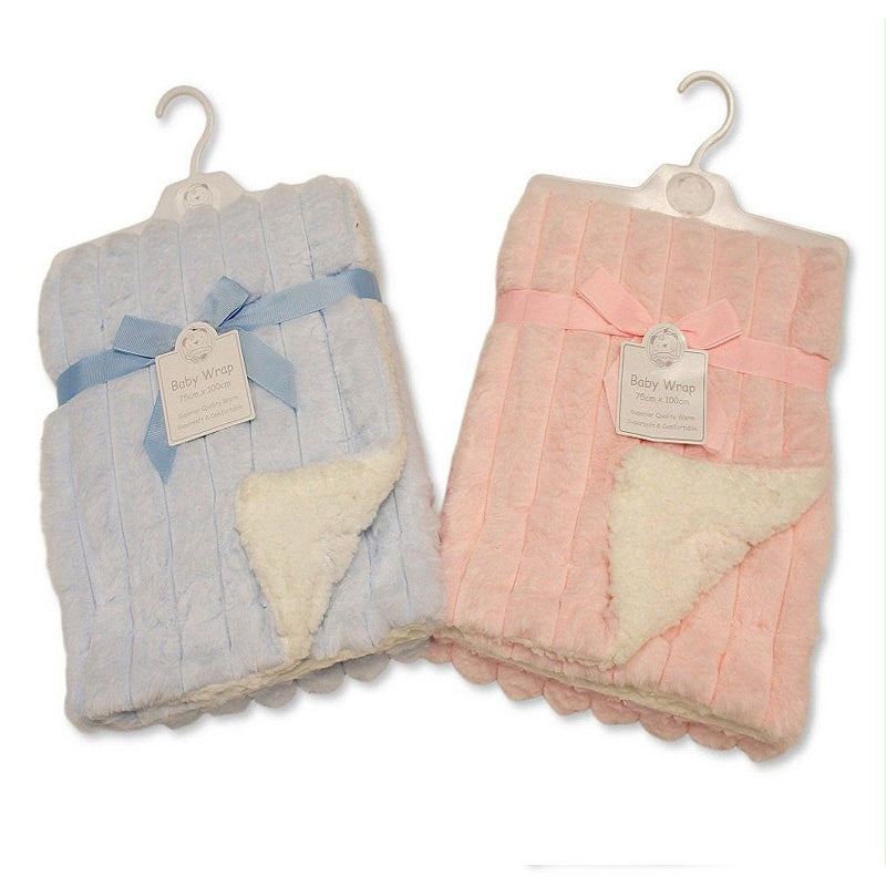 Snuggle Baby Rabbit Fur Wrap