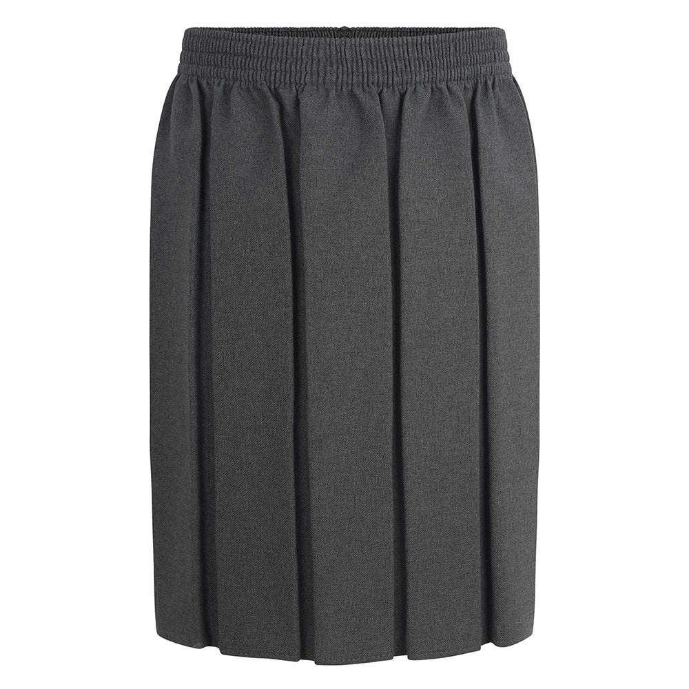 Zeco Schoolwear Box Pleat Skirt Grey GS3002