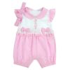 Amore By Kris X Kids Girls Summer Romper And Headband Little Bow 4014