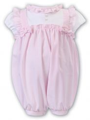Dani By Sarah Louise Girls Summer Bubble Pink & White D09685