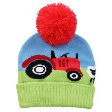 Powell Craft Tractor Knitted Hat