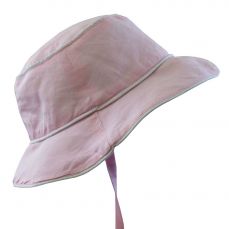 Powell Craft Pink Linen Hat