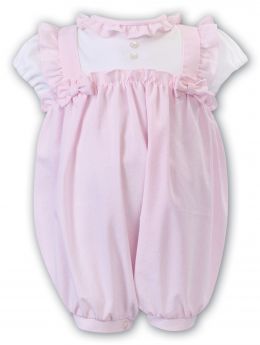 Dani By Sarah Louise Girls Summer Bubble Pink & White D09685