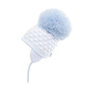 Satila Big Pom-pom Hat Bubblor Soft Blue