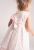 Ebita Summer Layered Dress Ivory And Pink 2501