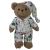 Powell Craft Christmas Teddy Bear In Pyjamas