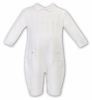 Sarah Louise Boys Knitted All In One In Ivory 008171