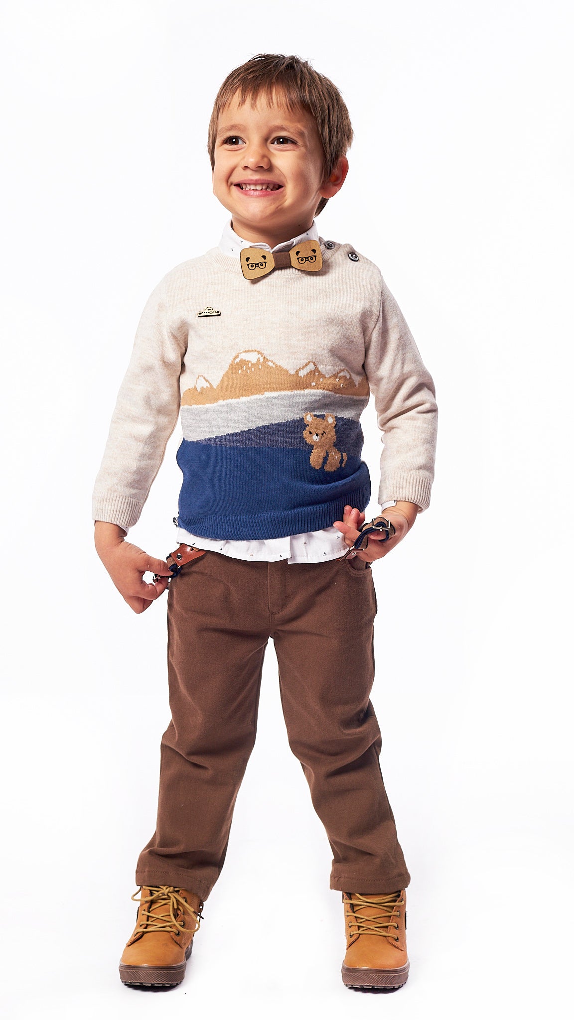 Hashtag Bear Smart Toddler Four Piece Set 7628