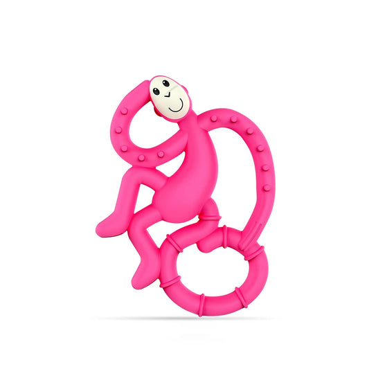 Matchstick Monkey Mini Teething Toy Pink