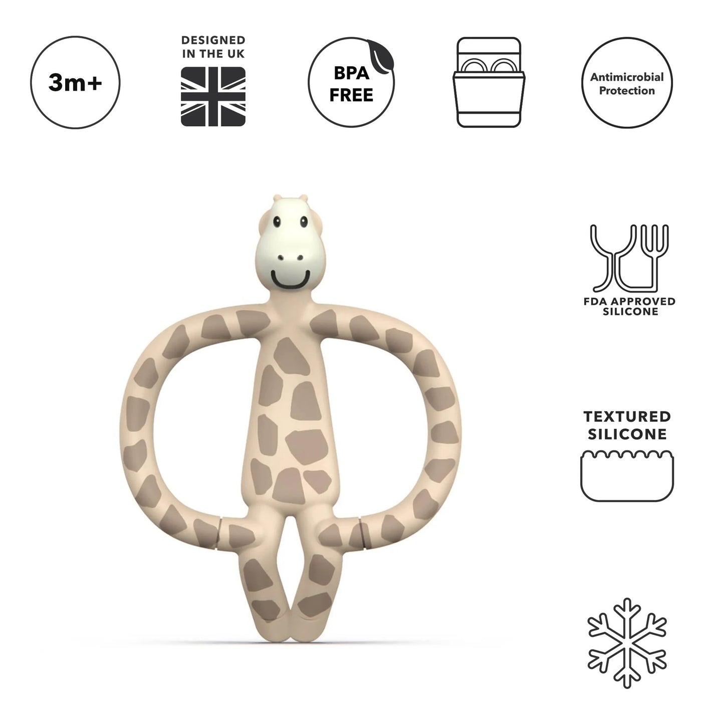 Matchstick Monkey Animal Teether Gigi Giraffe