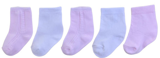 Pex Five Pack Girls Socks