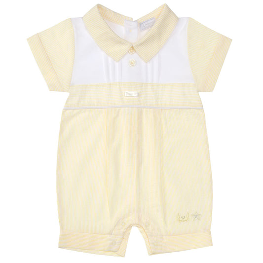 Amore By Kris X Kids Boys Summer Sunny Seaside Romper 8050