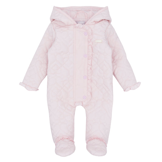 Amore Winter Girls Quilted Collection Pramsuit AM0008