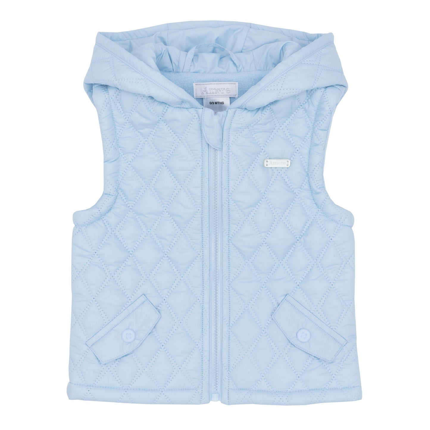 Amore Winter Boys Quilted Collection Gilet AM0012