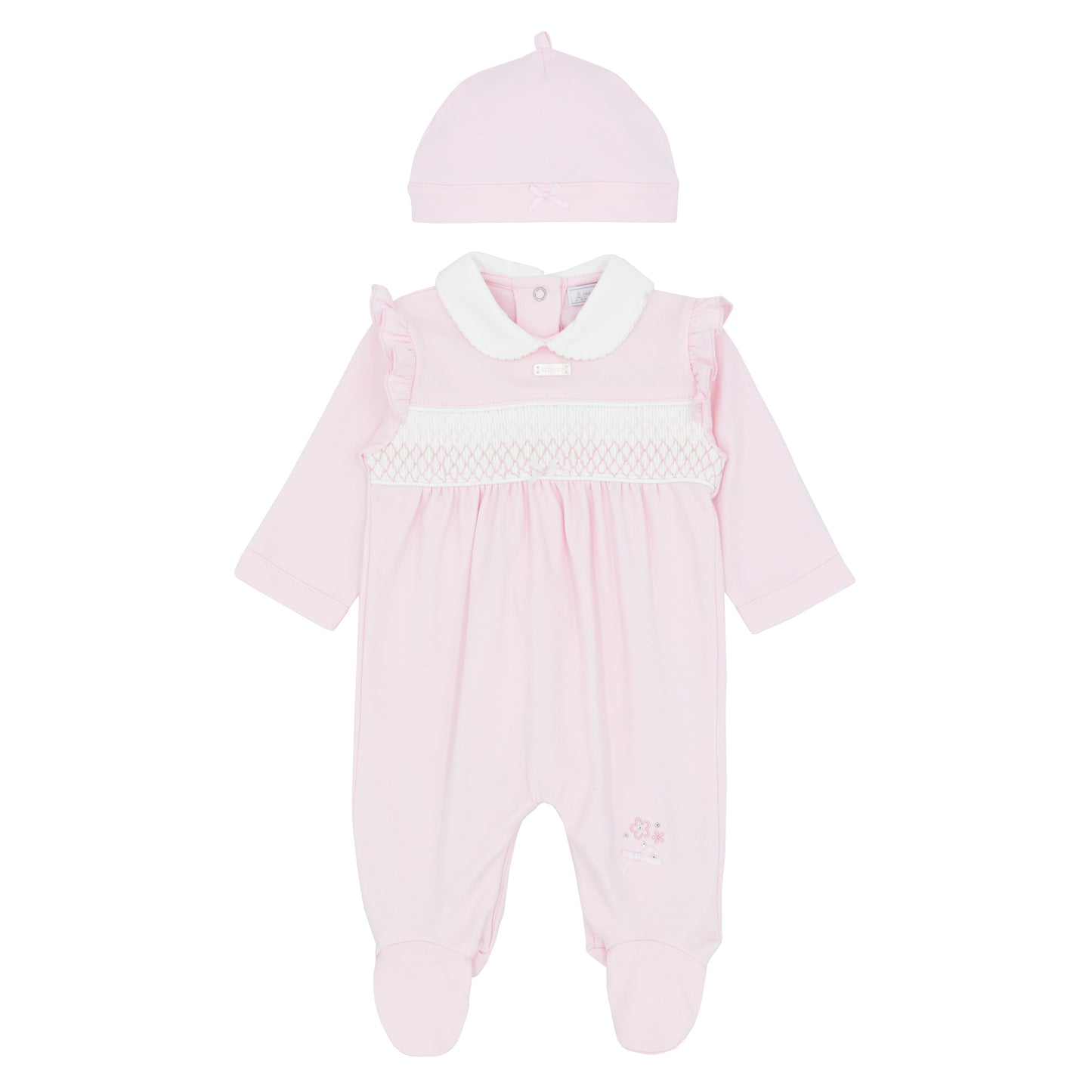 Amore Winter Girls Ombre Smocked All In One AM0026