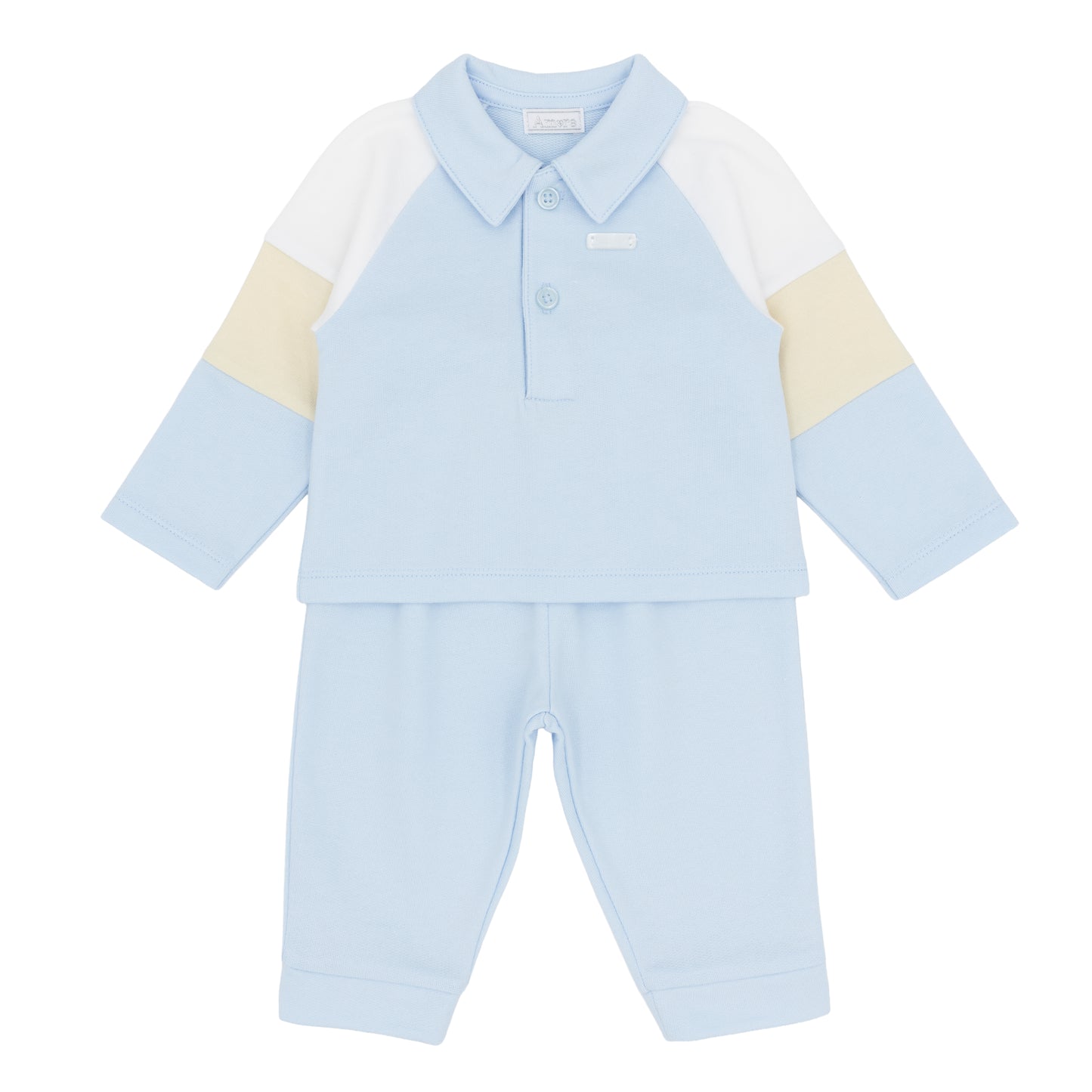 Amore Boys Winter French Terry Blue Jog Set AM0106