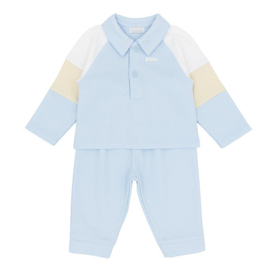 Amore Boys Winter French Terry Blue Jog Set AM0106