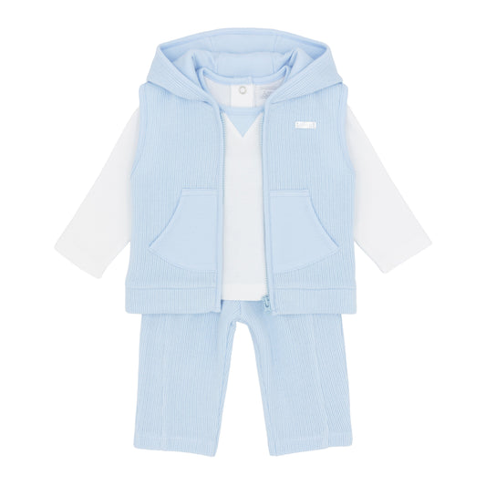 Amore Boys Winter Knitted Rib Three Piece Set AM0129