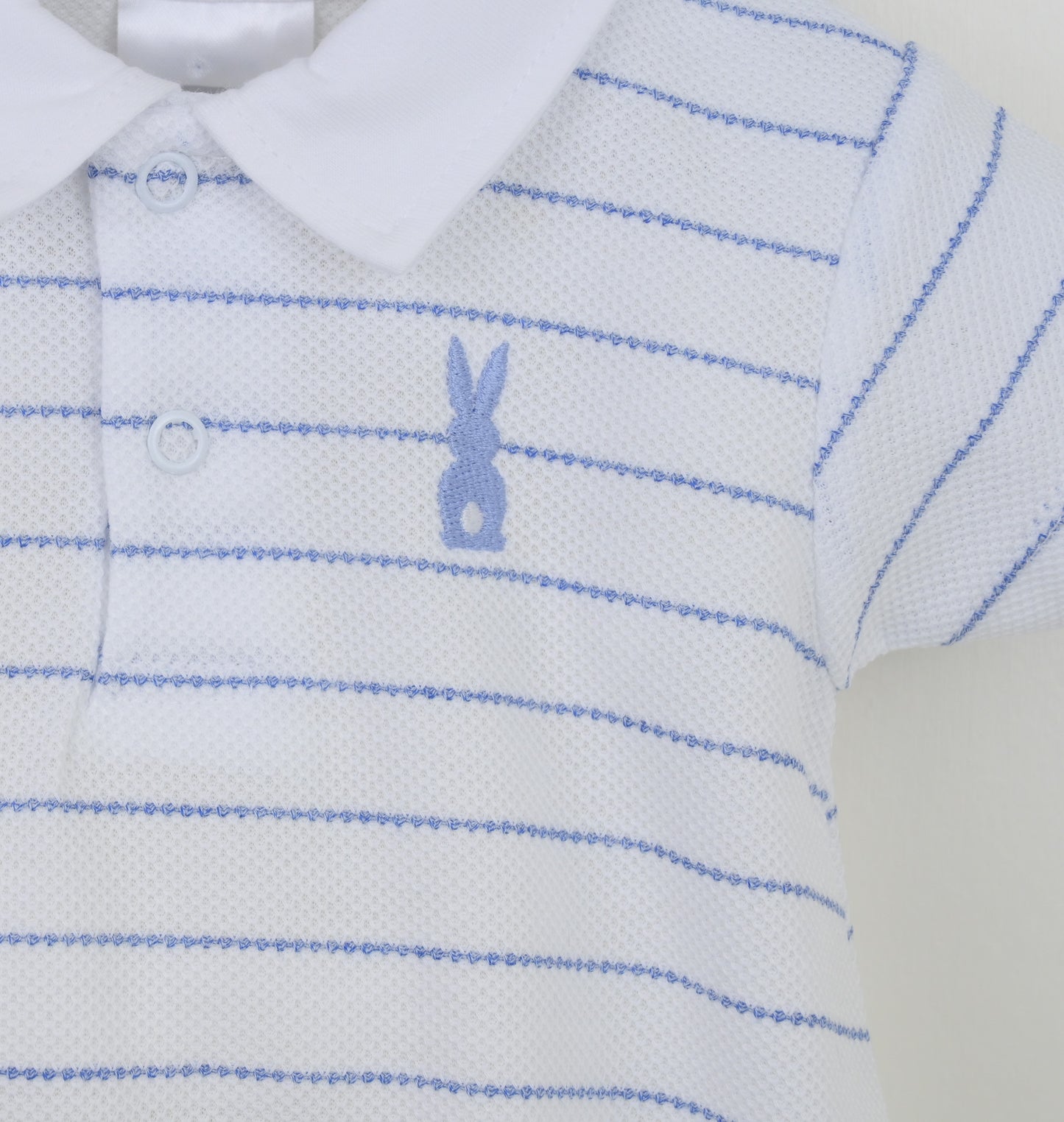 Pex Boys Summer Cottontail Romper Blue