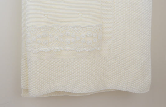 Pex Florence Shawl Ivory