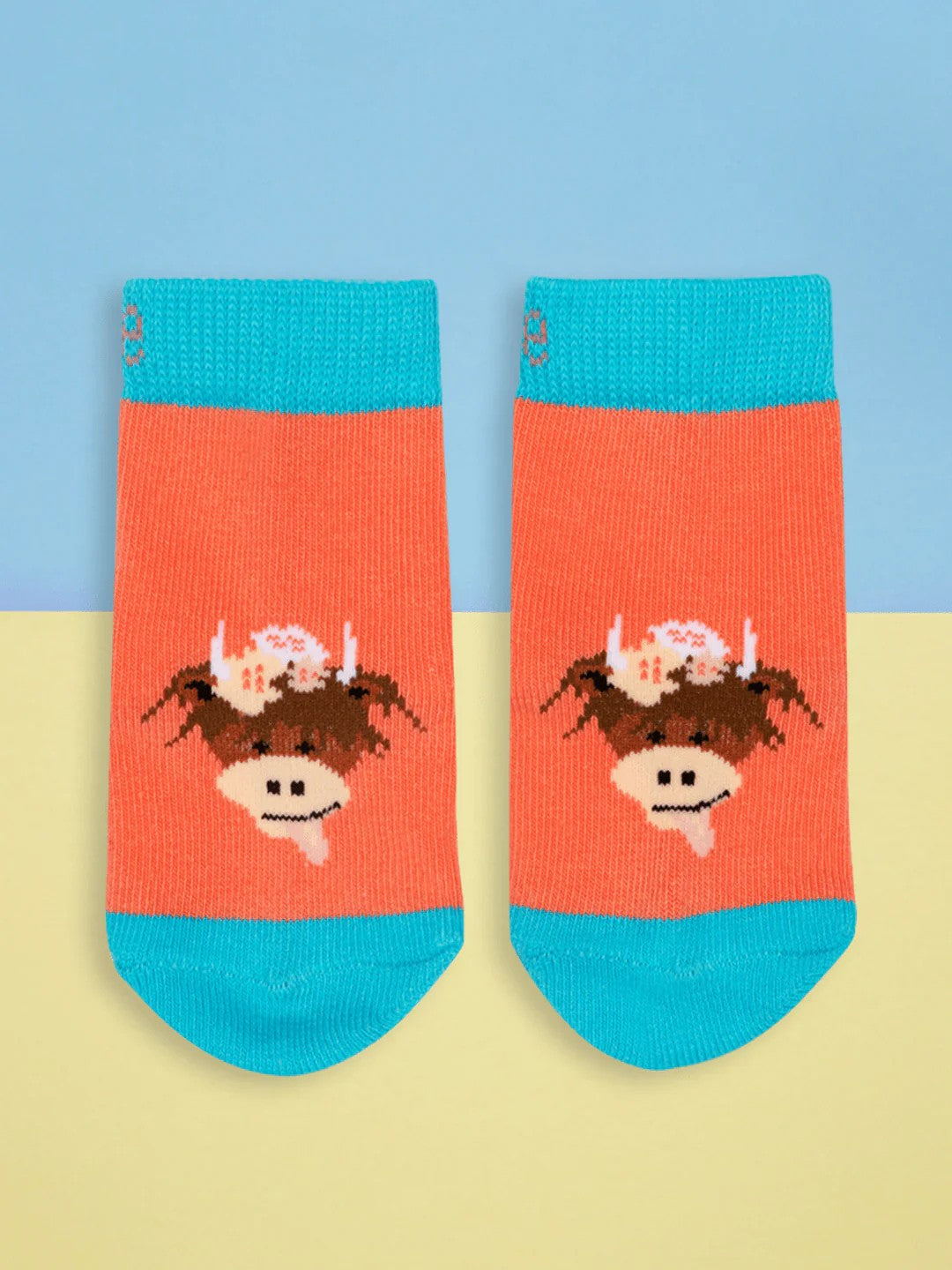 Blade & Rose Bonnie The Highland Cow Socks
