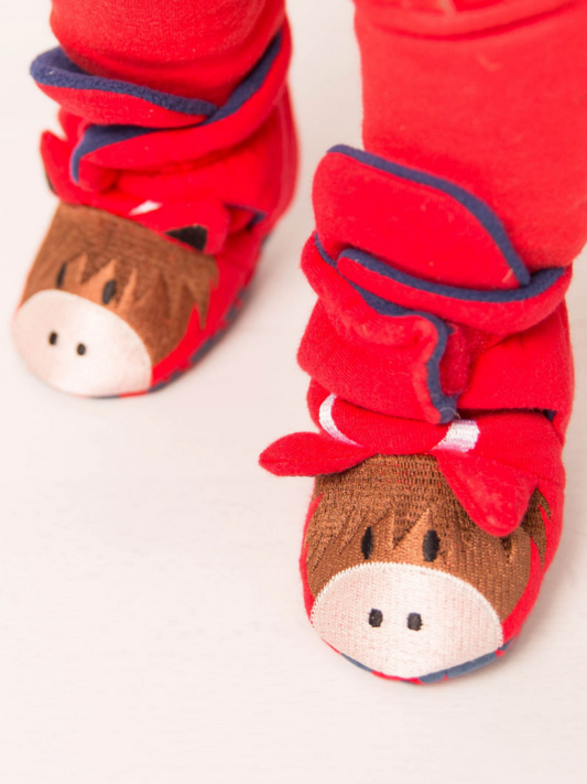 Blade & Rose Hamish Highland Cow Booties