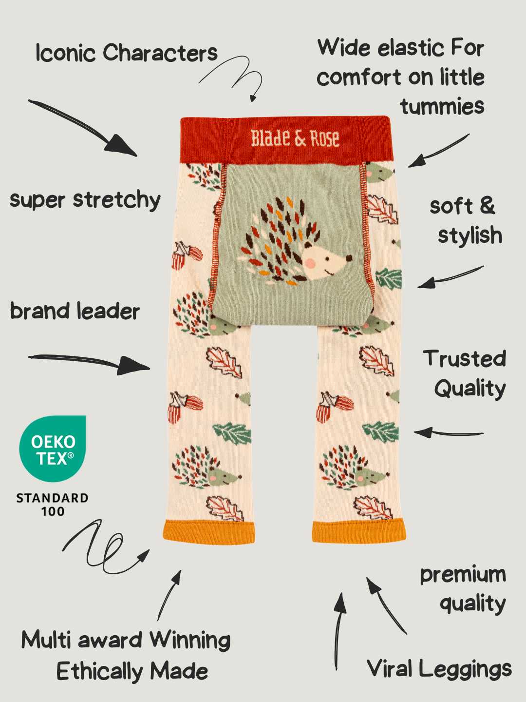 Blade & Rose Lenny The Hedgehog Leggings