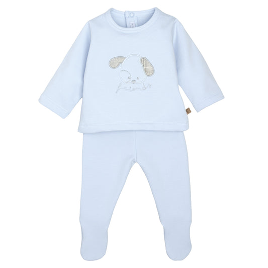 Calamaro Baby Boys Set Footed Pants Burela 11355