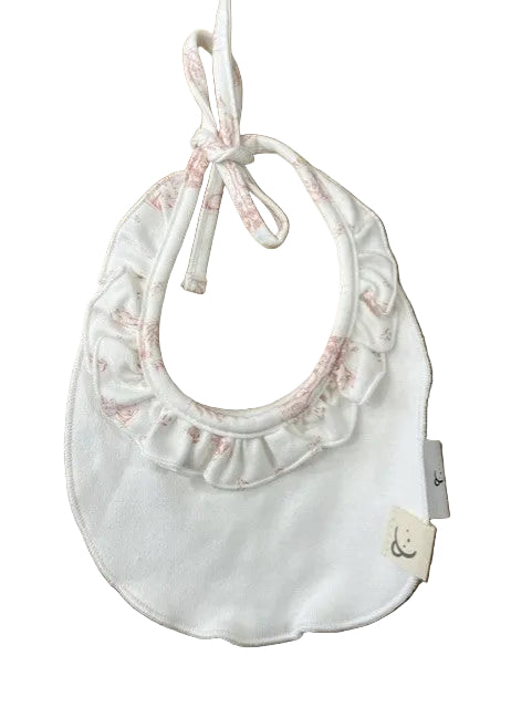 Calamaro Baby Girls Blanket And Bib Set Mon Cheri 73090