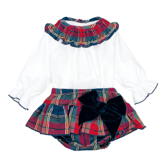 Calamaro Baby Girls Bloomer Set Navia 11455