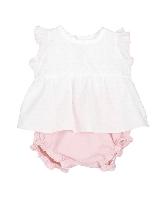Calamaro Baby Goa Summer Two Piece With Headband 11277
