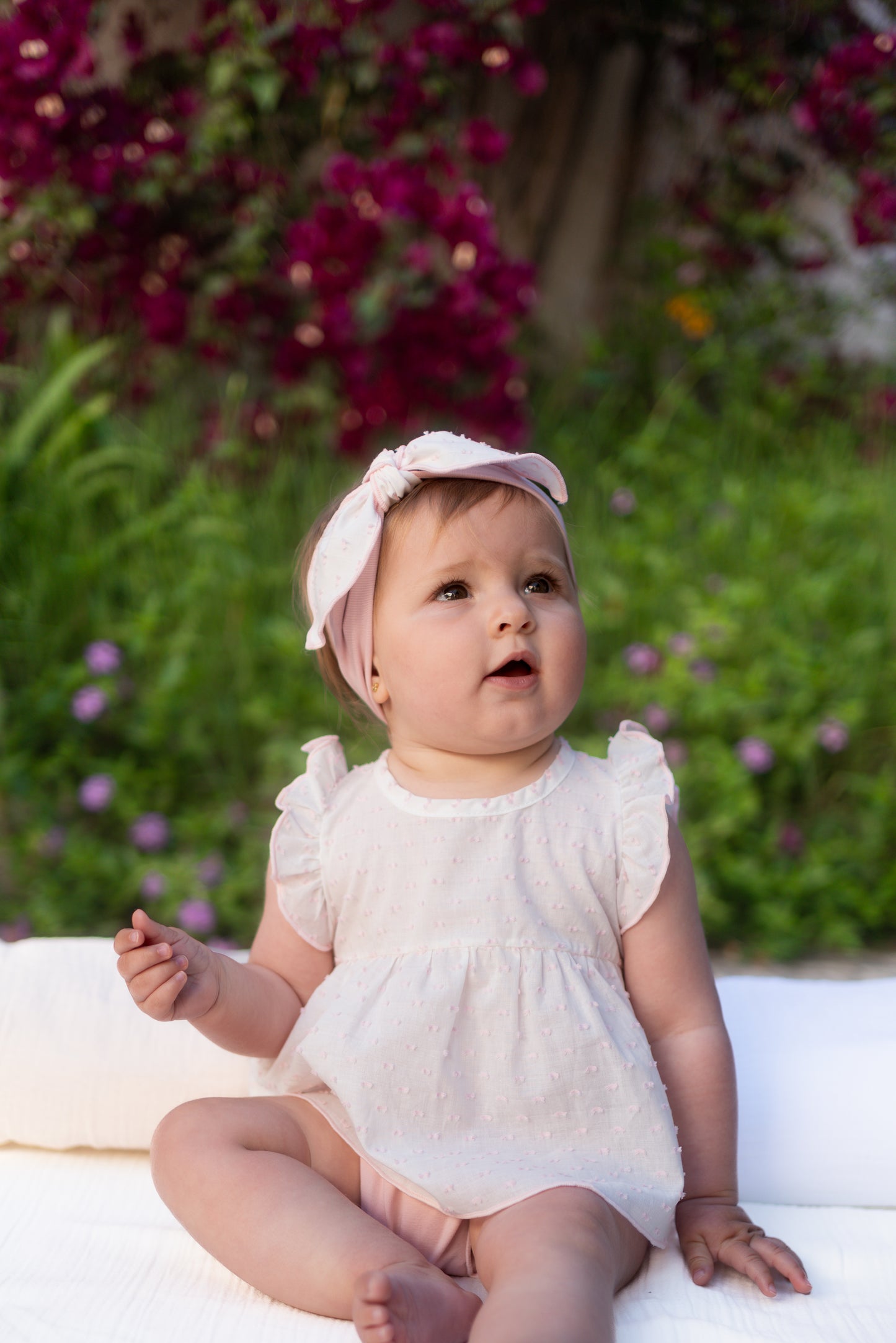 Calamaro Baby Goa Summer Two Piece With Headband 11277