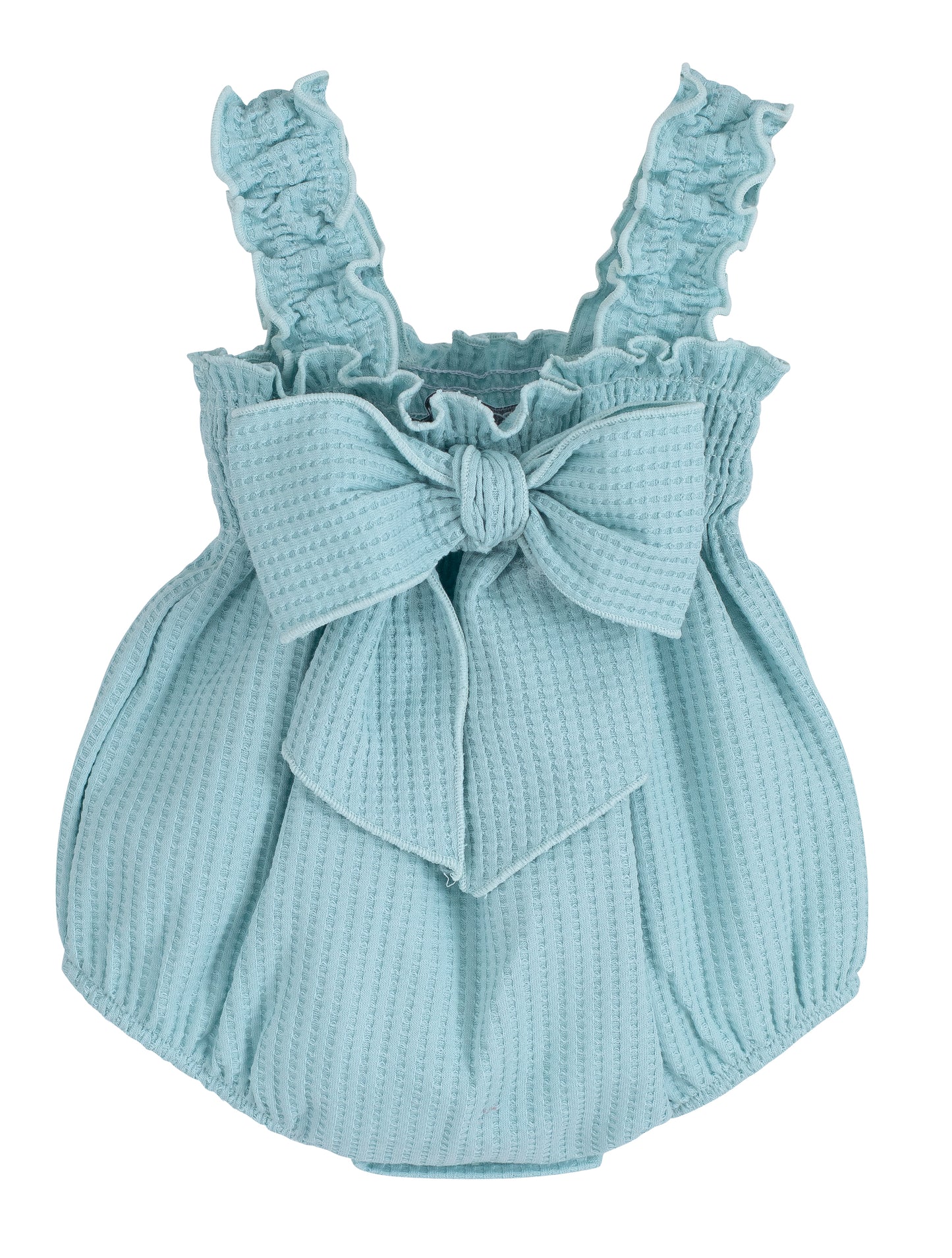 Calamaro Baby Rodas Romper And Headband Mint 32469