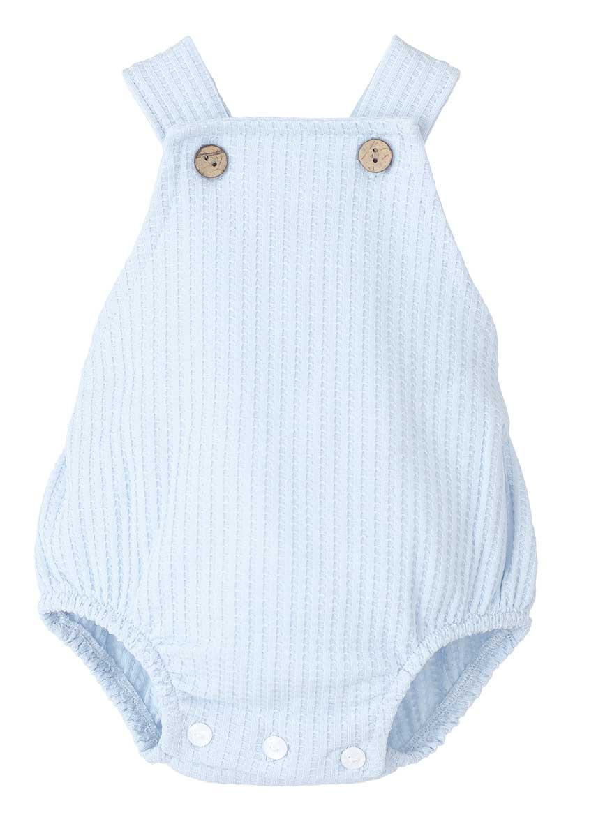 Calamaro Baby Rodas Summer Romper Set Blue 32406