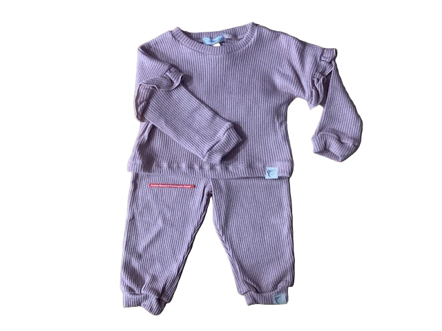 Calamaro Baby Sweatshirt Top And Trousers Nude 15035