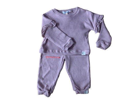 Calamaro Baby Sweatshirt Top And Trousers Nude 15035