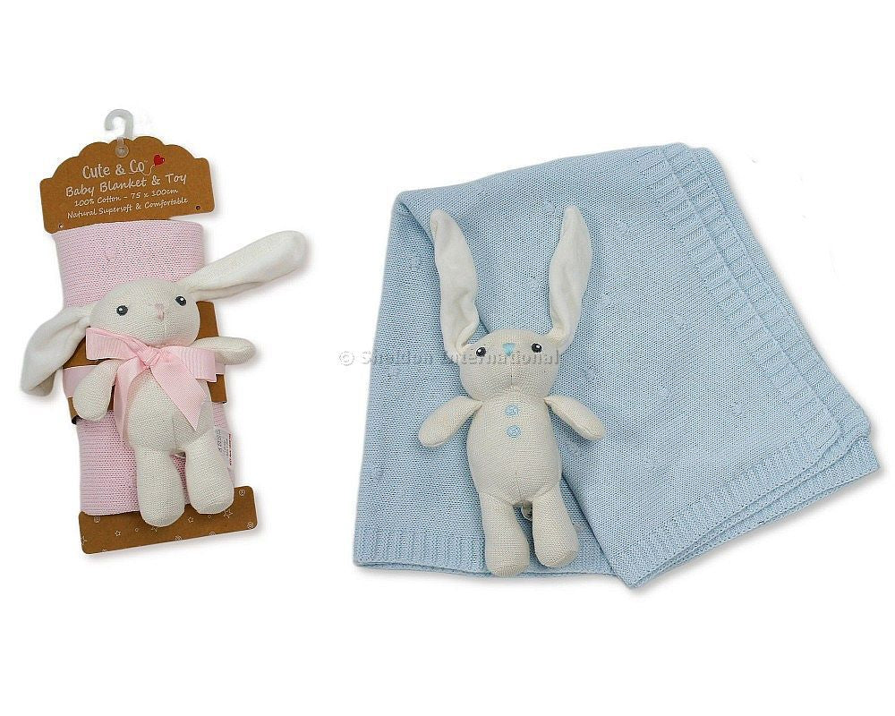 Cute & Co Blanket & Toy Set